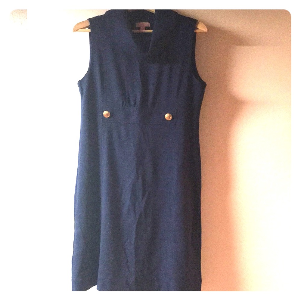 Lilly Pulitzer Navy ponte dress